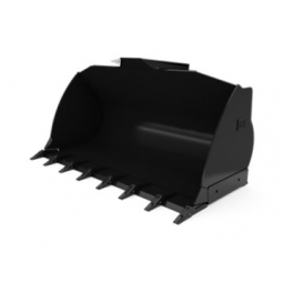 Ковши с плоским днищем производительной серии Ковш 2,3 м3 (3,0 ярда3), устройство смены навесного оборудования Fusion™, приварные зубья Ковши с плоским днищем производительной серии Ковш 2,3 м3 (3,0 ярда3), устройство смены навесного оборудования Fusion™, приварные зубья