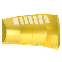 Сферические отвалы для щепы 72,6 м³ (95,0 ярда³) Сферические отвалы для щепы 72,6 м³ (95,0 ярда³)