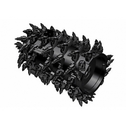 Роторы Cat Валец для снятия дорожного покрытия серии System K 1,3 м (расстояние между резцами 18 мм) Роторы Cat Валец для снятия дорожного покрытия серии System K 1,3 м (расстояние между резцами 18 мм)